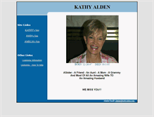 Tablet Screenshot of kathyalden.com